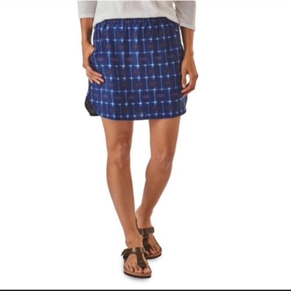 •PATAGONIA•Navy Edge Win Skirt with Pockets XS